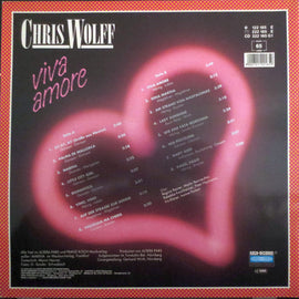 Chris Wolff – Viva Amore  (1989)     LP
