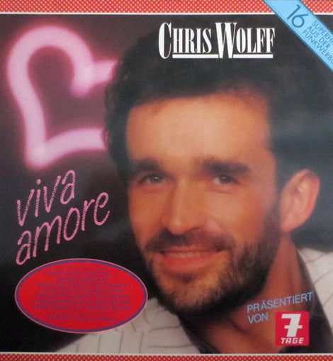 Chris Wolff – Viva Amore  (1989)     LP