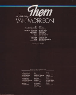 Them  Featuring Van Morrison ‎– Them Featuring Van Morrison  (1979)