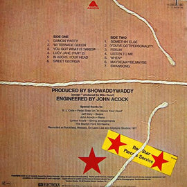Showaddywaddy – Red Star  (1977)     LP