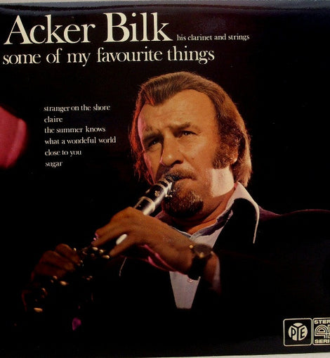 Acker Bilk – Some Of My Favourite Things  (1973)     LP