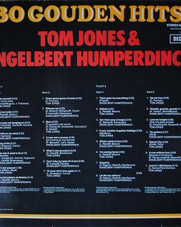 Tom Jones & Engelbert Humperdinck ‎– 30 Gouden Hits     LP