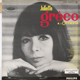 Juliette Gréco ‎– À L'Olympia  (1966)