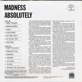 Madness ‎– Absolutely  (1980)