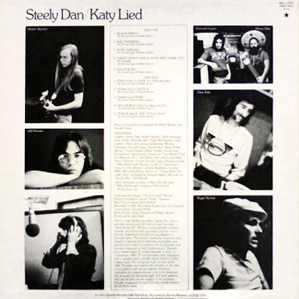 Steely Dan ‎– Katy Lied  (1975)