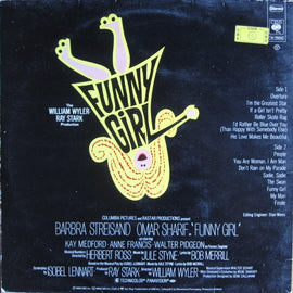 Jule Styne / Barbra Streisand / Omar Sharif ‎– Funny Girl (The Original Sound Track Recording)