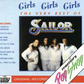 Sailor ‎– Girls Girls Girls - The Very Best Of Sailor  (1990)     CD