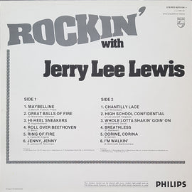 Jerry Lee Lewis – Rockin' With Jerry Lee Lewis  (1972)     LP