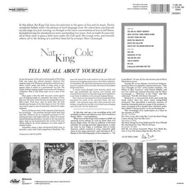 Nat King Cole – Tell Me All About Yourself  (1986)     LP