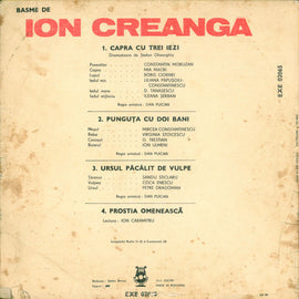 Ion Creangă ‎– Basme De Ion Creangă