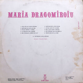 Maria Dragomiroiu ‎– Maria Dragomiroiu  (1987)