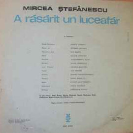 Mircea Ștefănescu ‎– A Răsărit Un Luceafăr  (1988)