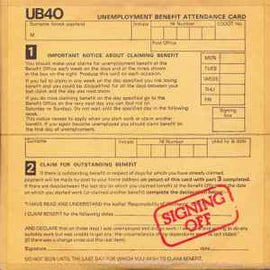 UB40 ‎– Signing Off  (1980)     LP