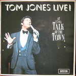 Tom Jones – Tom Jones Live! At The Talk Of The Town     LP