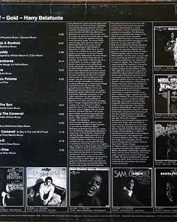 Harry Belafonte ‎– Gold  (1978)