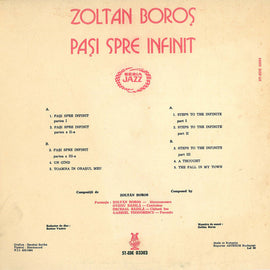Zoltan Boroș* ‎– Pași Spre Infinit  (1988)