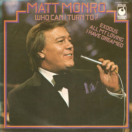 Matt Monro – Who Can I Turn To?  (1975)     LP