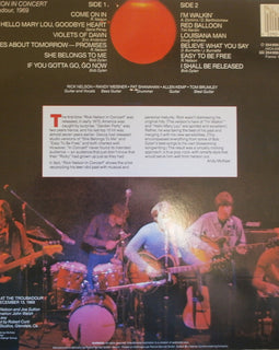 Rick Nelson* ‎– Rick Nelson In Concert