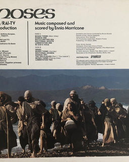 Ennio Morricone – Moses (Original Motion Picture Soundtrack)  (1974)     LP