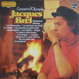 Jacques Brel ‎– Concert À L'Olympia     LP