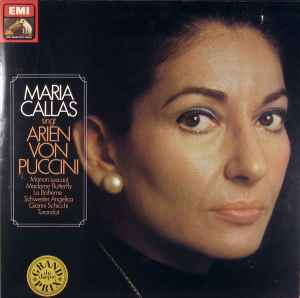 Maria Callas ‎– Maria Callas Singt Arien Von Puccini  (1976)