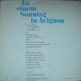 Mireille Mathieu ‎– An Einem Sonntag In Avignon  (1973)