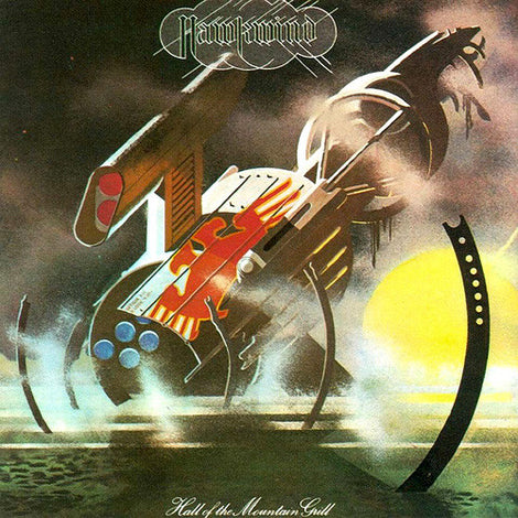 Hawkwind – Hall Of The Mountain Grill  (1974)     LP