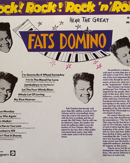 Fats Domino – Rock! Rock! Rock 'n' Roll!     LP