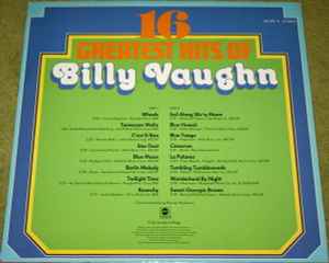 Billy Vaughn ‎– 16 Greatest Hits Of Billy Vaughn  (1978)