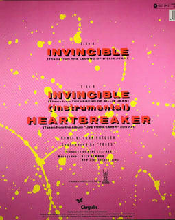 Pat Benatar ‎– Invincible (Theme From The Legend Of Billie Jean) (Extended Remix)  (1985)     12"
