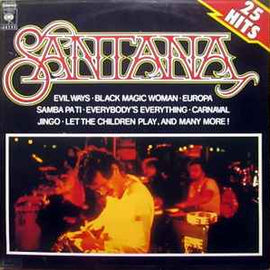 Santana ‎– 25 Hits (The Sound Of Santana - 25 Santana Greats)  (1978)     LP