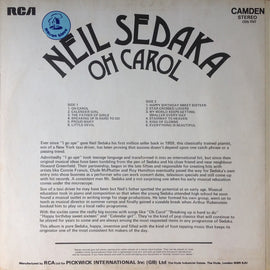 Neil Sedaka ‎– Oh Carol  (1974)