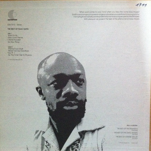 Isaac Hayes ‎– The Best Of Isaac Hayes  (1974)