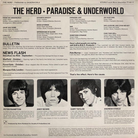 The Herd* – Paradise & Underworld  (1968)     LP