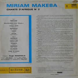 Miriam Makeba ‎– Chants D'Afrique No 2  (1964)