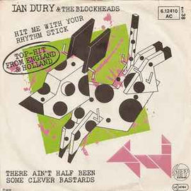 Ian Dury & The Blockheads* ‎– Hit Me With Your Rhythm Stick  (1979)     7"