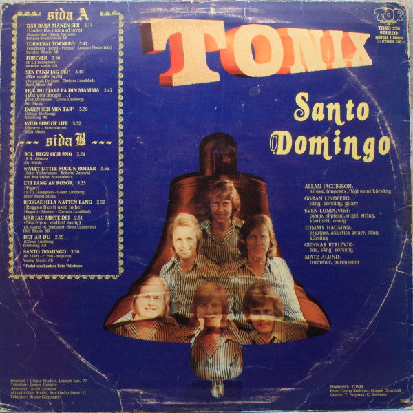 Tonix ‎– Santo Domingo  (1977)