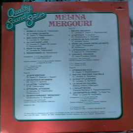 Melina Mercouri ‎– Melina Mercouri