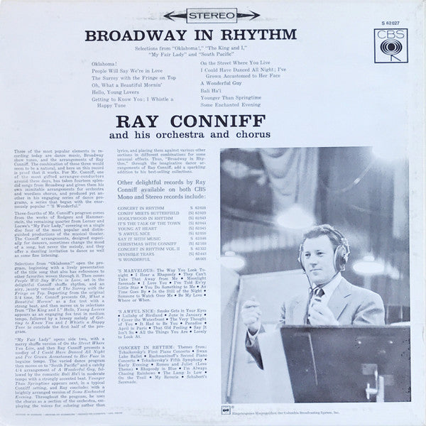 Ray Conniff And His Orchestra And Chorus* ‎– Broadway In Rhythm