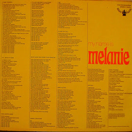 Melanie ‎– My Name Is Melanie