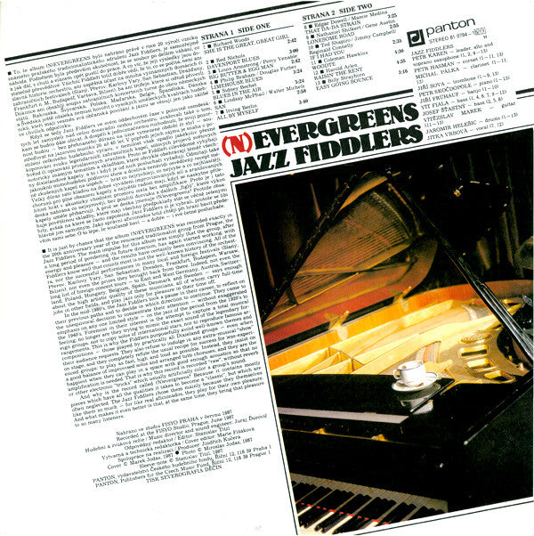 Jazz Fiddlers ‎– (N)evergreens  (1989)