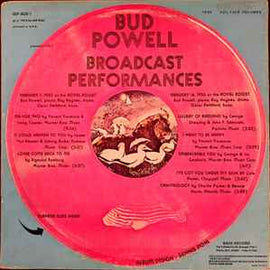 Bud Powell ‎– Broadcast Performances 1953, Vol. 1 Of 6 Volumes