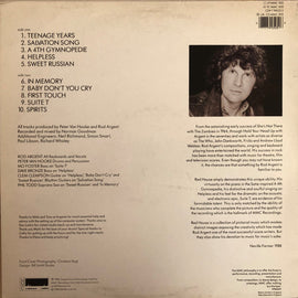 Rod Argent ‎– Red House  (1988)