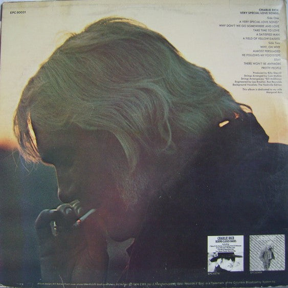 Charlie Rich ‎– Very Special Love Songs  (1974)