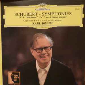 Schubert*, Karl Bœhm*, Orchestre Philharmonique De Vienne* ‎– Symphonies: N°8 