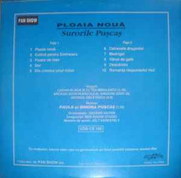 Surorile Pușcaș ‎– Ploaia Nouă  (1995)