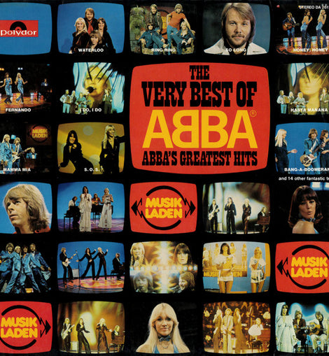 ABBA ‎– The Very Best Of ABBA (ABBA's Greatest Hits)  (1976)      LP