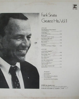Frank Sinatra – Greatest Hits, Vol. II     LP