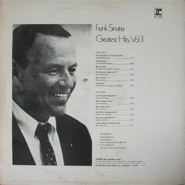 Frank Sinatra – Greatest Hits, Vol. II     LP