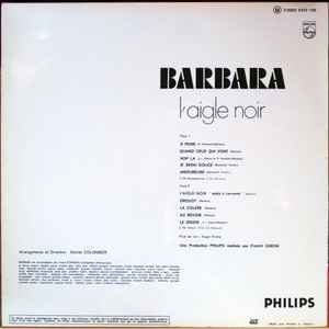 Barbara ‎– L'aigle Noir